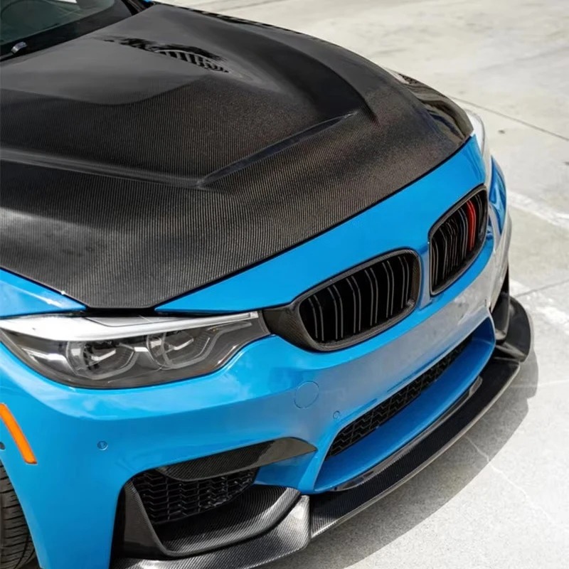 GTS Style Carbon Fiber Hood for  4 Series 3 Series F32 F33 F36 F80 M3 F82 F83 M4 Front Bonnet Hood